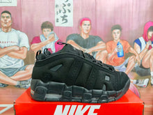 Nike Air More Uptempo Black Basketball Sneakers