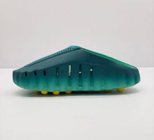 Nike Green and Yellow Slide Sandals