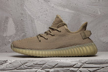 Yeezy 350 V2 Brown Knit Sneakers