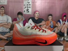Nike Basketball Shoes White and Bright Orange