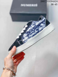 NUMERIS JXD294A24 Low-Top Sneakers Navy White