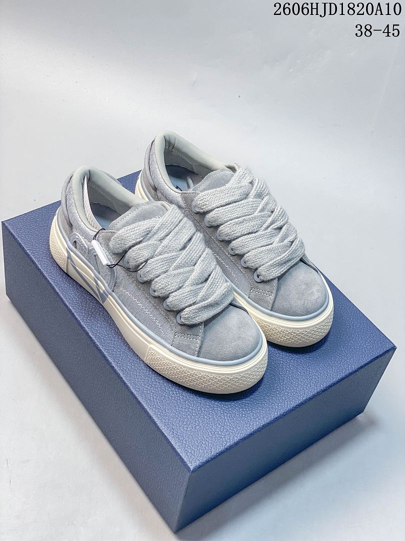 Dior B33 Gray Low-Top Sneakers