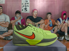 Nike Basketball Sneakers Neon Green and Orange