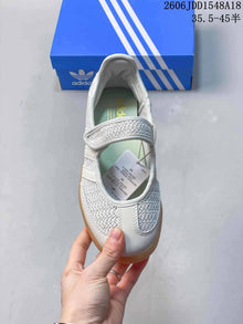 Adidas Samba Jane White Mary Jane Sneakers