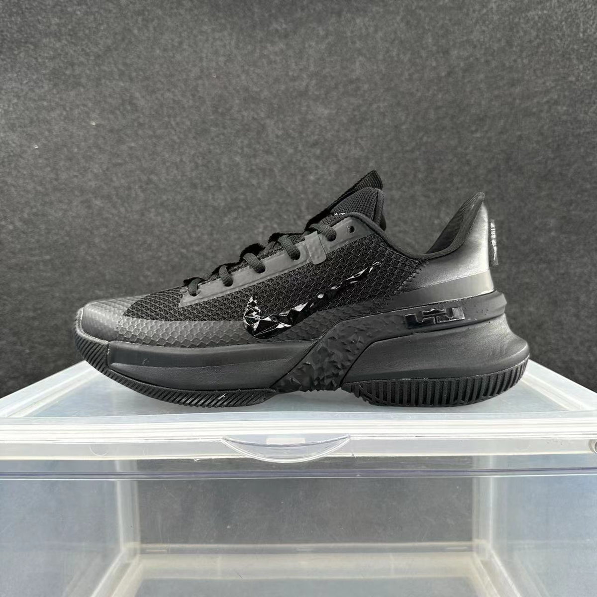 Black Nike LeBron Basketball Shoes