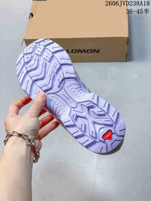 Salomon XT-Quest ATHR Trail Sneakers in Silver and Lavender