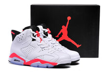 Jordan Air Jordan 6 High-Top Sneakers White Red 384664-123