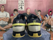 Nike LeBron Witness Basketball Shoes, Navy and Yellow