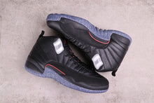 Air Jordan 12 Reverse Flu Game Black High-Top Sneakers DC1062-006