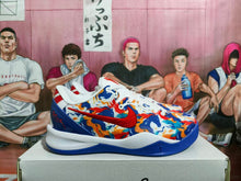 Nike Basketball Sneakers Blue White Multicolor