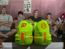 Nike GT Basketball Shoes in Volt Green and Red