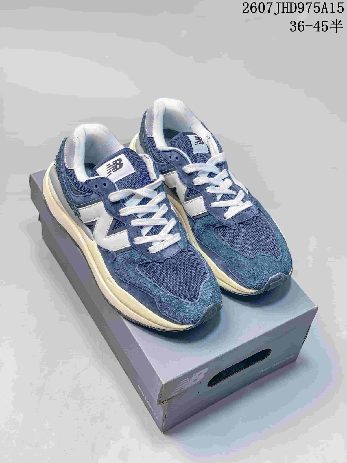 New Balance 5740 M5740VLB Navy White Low-Top Sneakers