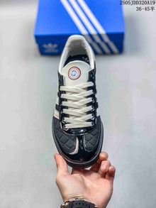 Adidas Spezial Low-Top Sneakers in Black and White