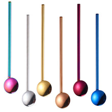 Colorful Creative Stainless Steel Stirring Spoon (Set)