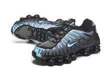 Nike Shox TL Black and Blue Sneakers