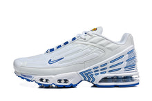 Nike Air Max Plus III White and Blue Sneakers