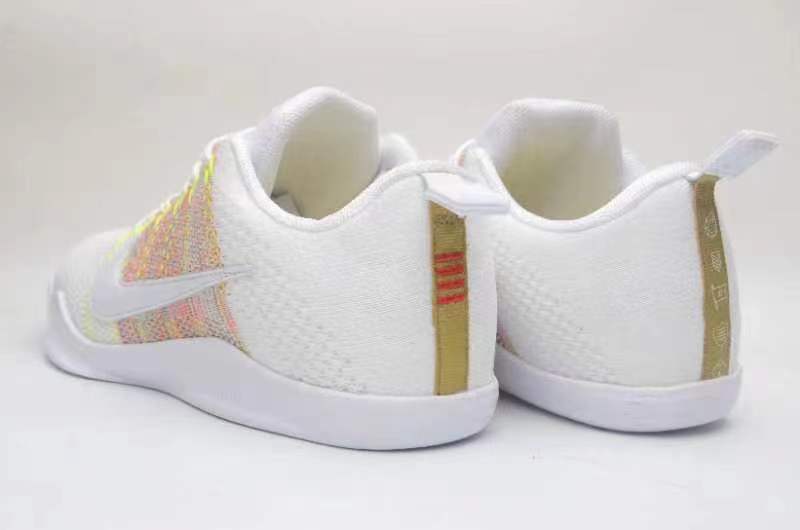 Nike K11 White Rainbow Low-Top Sneakers