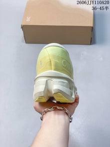 On Cloudmonster 3 Running Shoes – Pale Yellow