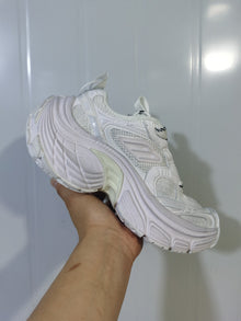 9000 White Chunky Sneakers