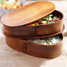 Japanese Cedar Bento Box - Oval Snack Container