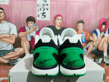 Nike Zoom Basketball Sneakers Dark Green Horse Print