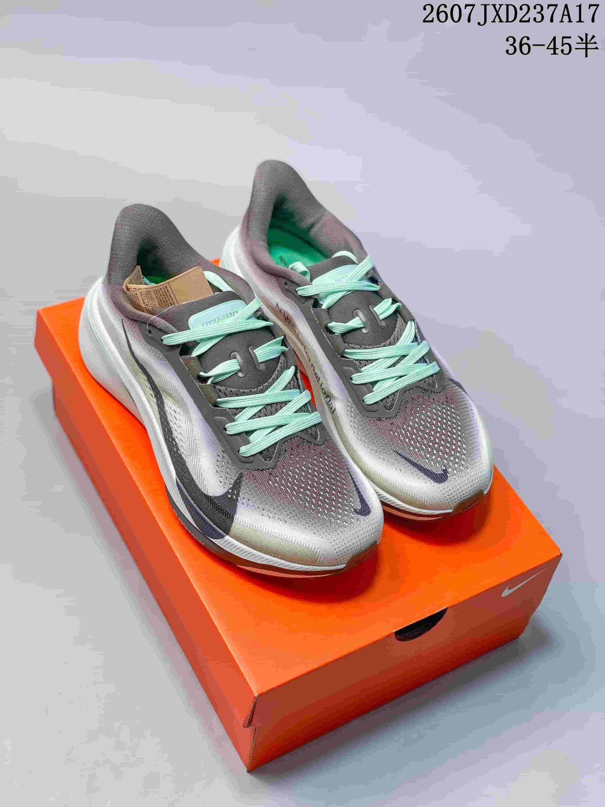 Nike Air Zoom Pegasus 42 Running Shoes Gray Mint JXD237A17