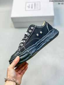 Maison Mihara Yasuhiro Blakey Low Sneakers, Black