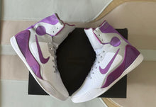 Nike Kobe 9 High Basketball Shoes White Purple