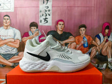 Nike Gray Basketball Shoes with Black Swoosh