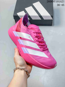 adidas Ultrabounce Running Shoes, Pink and White, 2606NY101A21