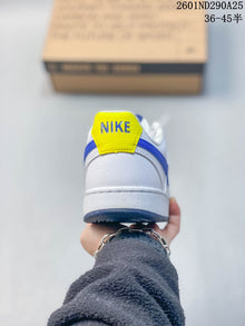 Nike Court Vision Low Sneakers White Blue Yellow 2601ND290A25