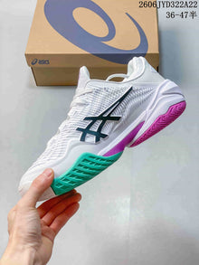 ASICS Resolution Speed FF 4 Tennis Shoes White