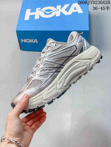 Hoka One One Trail Running Shoes Silver Mesh