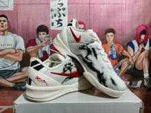 Nike Basketball Sneakers White Black Red