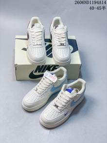Nike Air Force 1 '07 Low White Contrast Swoosh Sneakers