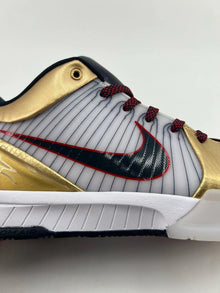 Nike Kobe 4 Protro Sneakers Gold White 344335-141