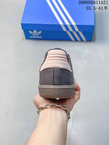 Adidas Gazelle Bold W Low-Top Sneakers in Charcoal and Pink