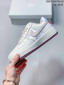 Nike Air Force 1 '07 Low White Pink Snake Year Sneakers