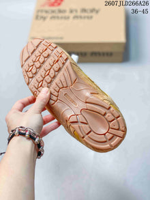 Miu Miu x New Balance 530 SL Mustard Sneakers