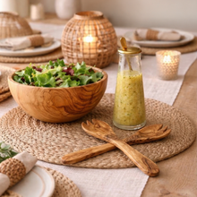 Olive Wood Salad Bowl