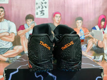 Nike LeBron 12 Black and Orange Basketball Shoes