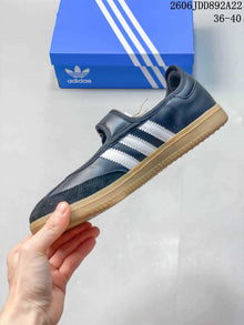 adidas Samba Jane Mary Jane Sneakers, Black and White