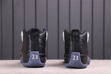 Air Jordan 12 Reverse Flu Game Black High-Top Sneakers DC1062-006