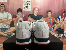 Nike White and Red Basketball Shoes