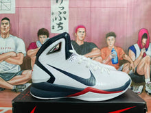 Nike LeBron 8 V/2 Basketball Shoes White Navy Red