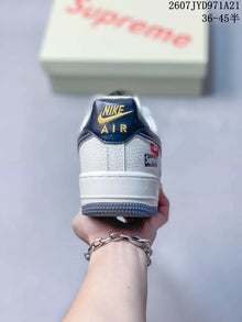 Nike Air Force 1 '07 Low-Top Sneakers White Navy Red XZ3328-658