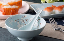Bowls and Spoon Set - Japanese Cherry Blossom Dishware