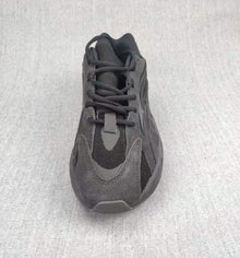 700 V2 Sneakers in Charcoal Black and Gray
