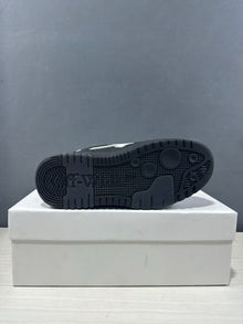 Off-White Out Of Office Sneakers Black White OMAI89C99LEA0191001