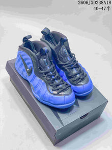 Nike Foamposite Pro Basketball Shoes Blue 624041-403